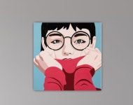 오릿 푹스 에디션 판화 VIVID 5 Orit Fuchs 미술품 인테리어 액자 : EINS ART