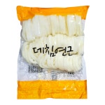 자숙 연근 1kg 삶은 슬라이스 데친 연근채 : 새봄 식자재