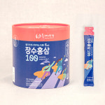 두레생협 6년근 장수홍삼 (10mlX100포) 홍삼 스틱 포 : 서울북부두레생협