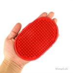 강아지 목욕 브러시 강아지빗 애견목욕용 애견미용용품 : WoogiLab