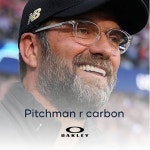 오클리 안경테 피치맨R 카본 위르겐클롭 투명 그레이 뿔테 청광차단 8149-03 02 : 아이피아 안경원