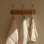 면린넨 베이지 스트라이프 키친클로스 행주 : 아뜰리에 그라티아