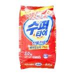 엘지 수퍼타이 찬물전용 베이킹소다 플러스 가루 세탁세제 3kg 1개 빨래 : 더진스토어
