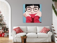 오릿 푹스 에디션 판화 VIVID 5 Orit Fuchs 미술품 인테리어 액자 : EINS ART