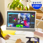 삼성 일체형PC 올인원PC 데스크탑 사무용 인강용 선없는 컴퓨터 Win11 : 스피드썬