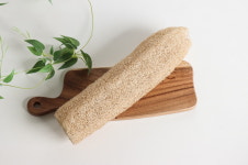 또바기 부드러운 천연 수세미 제로웨이스트 샵 루파 통수세미 30cm : DDOBAGI