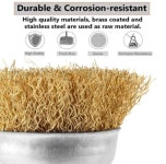 스틸 와이어 전동 연마 브러쉬 (A0934) : 용천삼리