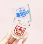 빈티지 금복주잔 레트로 소주잔 수집품 : 까치점빵