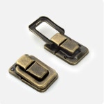 골동품 나무 가방 캐비닛 가구 상자 잠금 버클 걸쇠 클 래치 장식 (A0283) : 꼬슈 COSSU