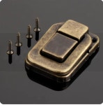 골동품 나무 가방 캐비닛 가구 상자 잠금 버클 걸쇠 클 래치 장식 (A0283) : 꼬슈 COSSU