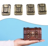 골동품 나무 가방 캐비닛 가구 상자 잠금 버클 걸쇠 클 래치 장식 (A0283) : 꼬슈 COSSU