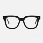 [N도착보장/슈퍼적립]래쉬 시안 SIAN C1  블랙 검정 사각 오버사이즈 뿔테 안경 : 토탈선글라스