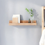 TUNEL 벽선반 55x9x9 550x90x90mm, 1단, 라이트브라운 8917.9043 : 마켓비 공식스토어
