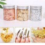 공예 금박 은박 플레이크 레진 반짝이 호일 글리터 DIY 네일 아트 장식 (A0258) : 꼬슈 COSSU