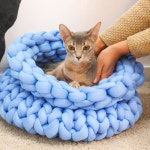 벨벳 자이언트얀 실 [10종 패브릭 망고 루피 빅 얀 왕모찌실 핑거 핸드 얀 가방 방석 만들기 DIY] : 서초동 이모