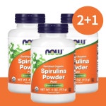 나우푸드 스피루니나 스피루리나 분말 파우더 113g (3개) : 사자  스토어