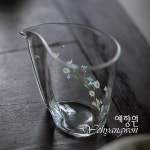 [다도 다기] 예향원 핸드메이드 샤스타데이지 글라스 공도배 숙우 P-8213 : 예향원