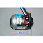3 상 브러시리스 선풍기 모터 100000RPM 고속 21 6V 240W 청소기 브러시리스 알루미늄 합금 터빈 모터 1 개 45mm : 9대행입니당9