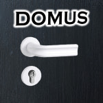 M2703WT 도무스 모티스락 안방고급열쇠문고리 모티스손잡이 화이트 DOMUS : 제일 철물