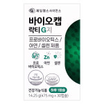제일헬스사이언스 바이오캡 락티G 30캡슐(1개월) 복합프로바이오틱스+아연+셀렌 : 태성팜