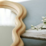 버터 크림 웨이브 거울 - butter cream wave mirror : 컬러인더무드