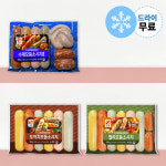 사조오양 수제 모듬소시지ll 385g ( 20개이상무료배송) 도이치,델리모듬 3종 : 지케이푸드