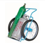 산소 리어카 가스 운반 손수레 핸드카 LPG 공기통 병원 물류 창고 : 온오프샵