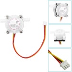 DKARDU YF-S401 물 흐름 센서 0.3-6L /min G1 /4 커피 홀 스위치(수관 홈 브루잉 와인 제조 펌프 이송용 실리콘 튜브 6mm ID 포함)... 