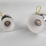 피피엘 LED 커브드 페이드인 페이드아웃 COB 다운라이트 5cm(2인치) 8W 주백색 전시회 인테리어 천장조명 포인트조명 : 자체발광LED