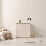 800모던디자인 도어형책장 드마라 책장수납함 아이방 2단책장 : 요즘가구