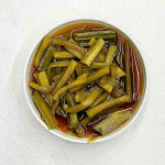 궁채 장아찌(울) 10kg 절임 식당 대용량 업소용 반찬 뚱채 줄기 상추 : 맛사랑식품
