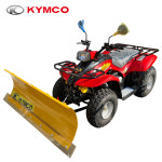 제설 바이크 사륜 오토바이 킴코 KYMCO 120cm 눈삽장착 : bk모터스