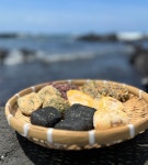 제주도 오메기떡 택배(50개입 5가지맛)+부직포선물가방(선택사항) 아침식사대용 떡 : 제주한마음떡집