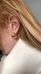 [collective] seashell earrings (silver/gold) / 씨 쉘 이어링 / 조개 이어링 : 하우스 오브 하우스