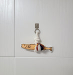 파우마우 액막이 명태 북어 패브릭 인형 장식 개업 집들이 이사 선물 : 파우마우