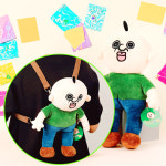 빵빵이 인형 백팩가방 킹받는이모티콘캐릭터 조카선물 소품샵 : 제페토의 방