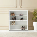 840사무실 회사신발장 오픈형 4단 현관신발장 다용도 슬림신발장 : 요즘가구