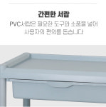 대경전자 카트 서빙카트 201C /병원 드레싱 간호 식당 이동식 다용도 운반차 : 세미통상