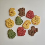 강아지 크리스마스 간식 저알러지 쿠키 5p 강아지유치원 선물 답례품 : 치치까까