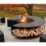 캠핑 스토브 야외 테이블 바비큐 호텔 정원 몽땅 900MM 깊은 바닥 : 몽땅999