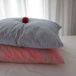 코튼 스트라이프 베개커버 : 올굿띵스.