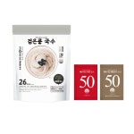 우리콩 검은콩국수 20인분(면X20+비빔소스X10+해물육수X10) : juashop
