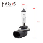 FAGIS 자동차 헤드라이트 투명 할로겐 전구 UV 석영 유리 안개등 881 H27W 12V 27W 2 H27/881 : 모아모아일일