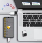 USB C타입 to A 변환 어댑터 노트북 핸드폰 충전 데이터 젠더 케이블 (A0199) : 꼬슈 COSSU