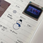 [단델리온] 크리스마스 씰스티커 : jpg. 제이피지