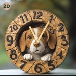 비글 벽 시계 : 까까생각