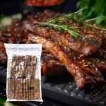 맘모스 갈비맛 산적 1.2kg (60g x 20개) 떡갈비 너비아니 떡산적 스테이크 패티 : 새봄 식자재