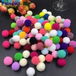 100 개/몫 폼폼 웨딩 생일 파티 장식 홈 Pom 공예 DIY 용품 발렌타인 데이 룸 바느질 : 썸머숍