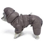 퍼피엔젤 강아지 남여공용 AIR ZIP2 패딩 오버롤 OW841 : 유유파파