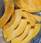 손질단호박 1kg 토종단호박 상리단호박 친환경무농약 산지직송 슬라이스 국내산 : 용담베리